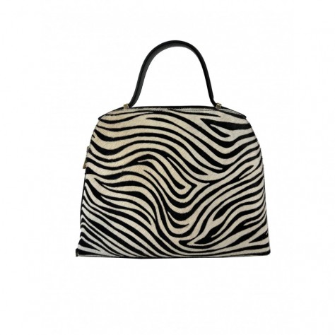 Borsa a mano di pelle cavallino/martellato            198