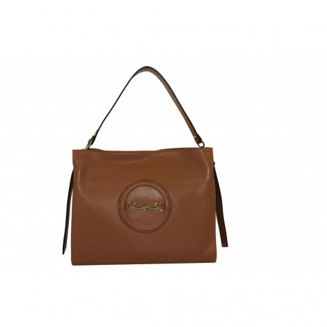 Borsa a mano di pelle martellata                        192