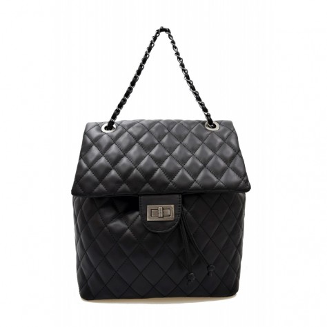 Zaino di pelle nappa trapuntata           179