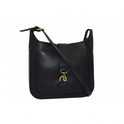 Borsa a tracolla di pelle martellata                        191
