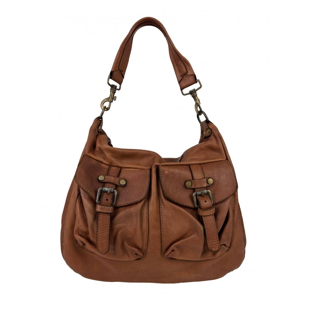 Sac à bandoulière en cuir vintage                     200