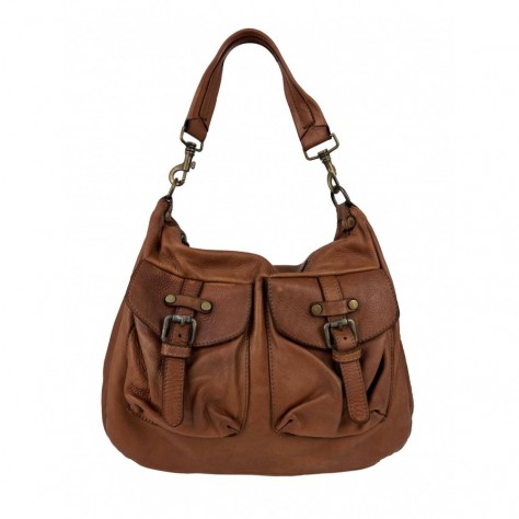 Umhängetasche aus Vintage-Leder                  200