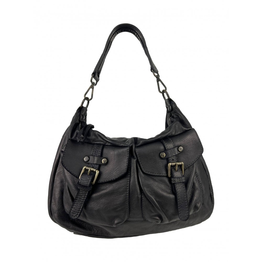 Umhängetasche aus Vintage-Leder                  200