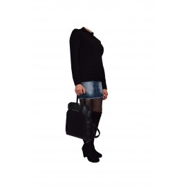 LEDER RUCKSACK  MIT TASCHE                         158