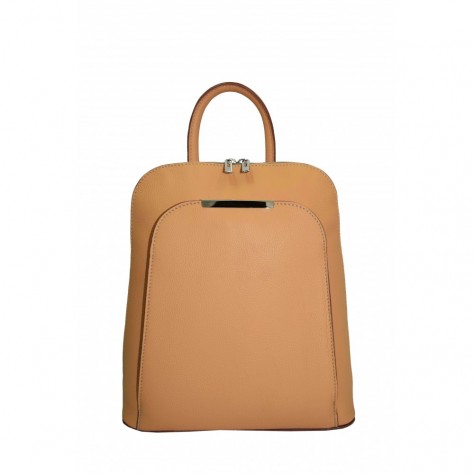 LEATHER BACKPACK WITH METAL STUDS       158