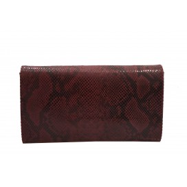 LEDER ABENDTASCHE  PYTHON-DRUCK     110