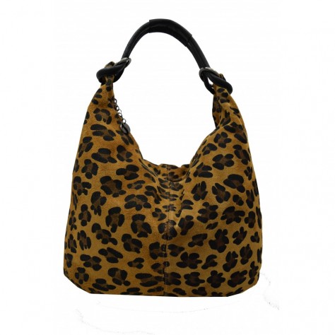 SACS PORTÉ ÉPAULE DE SUEDE EN CUIR    MARRON CLAIR     147