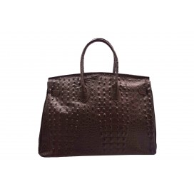 HANDTASCHE  AUS LEDER MIT KROKODIL PRINT    006
