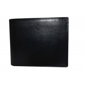 Men's leather wallet  black...