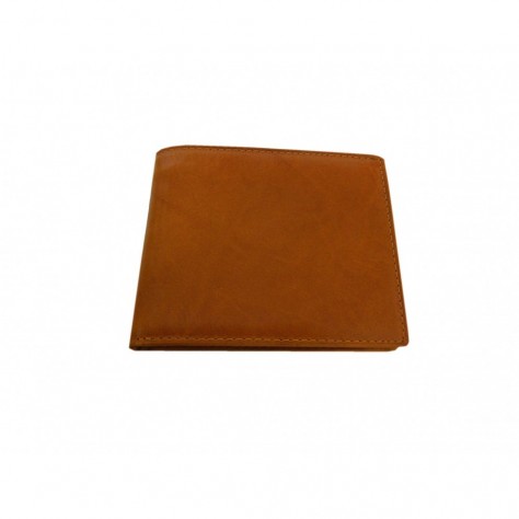 Yellow men's leather wallet                          161P