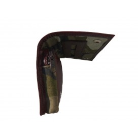 Brown leather tobacco pouch                       010