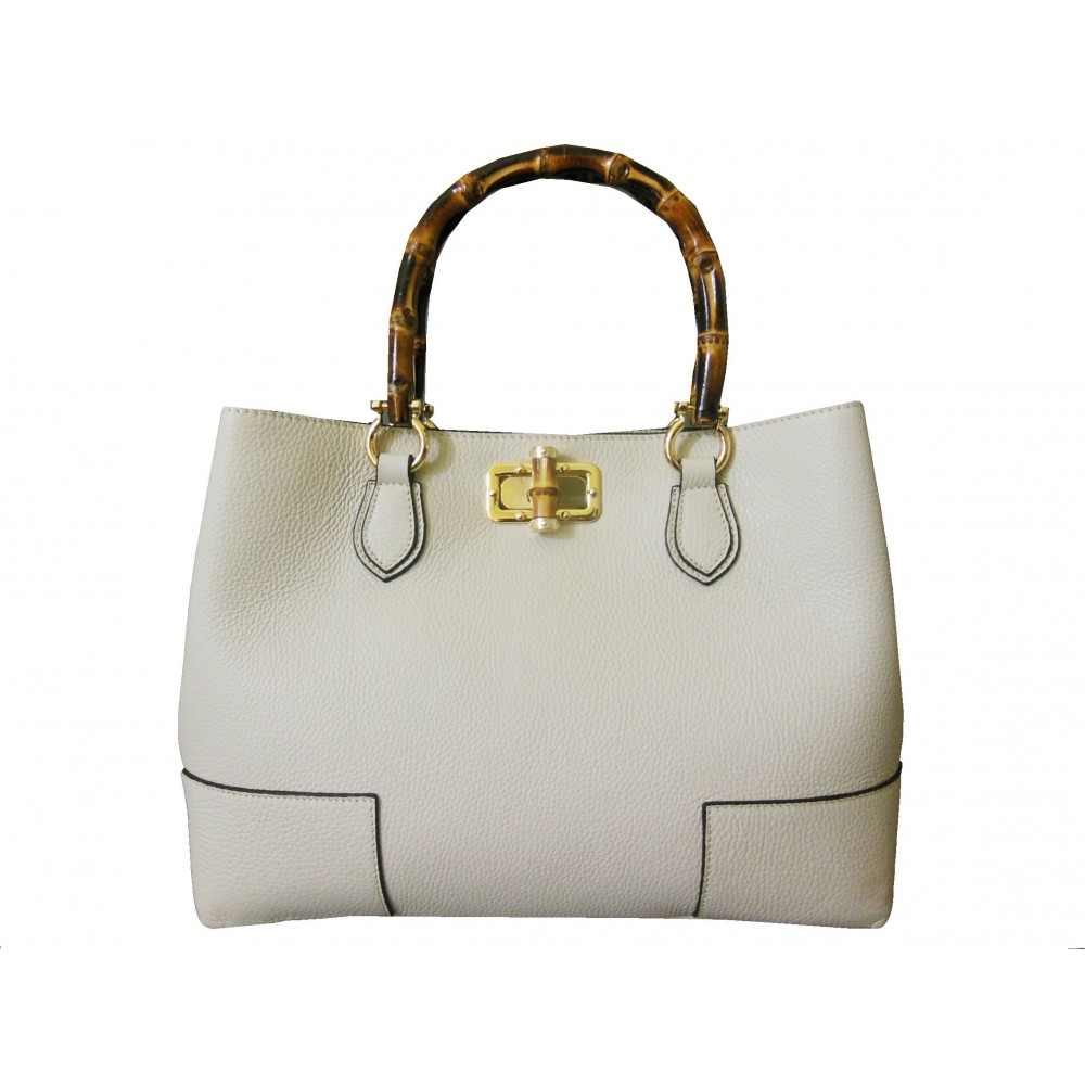 Borsa a mano di pelle martellata                      111