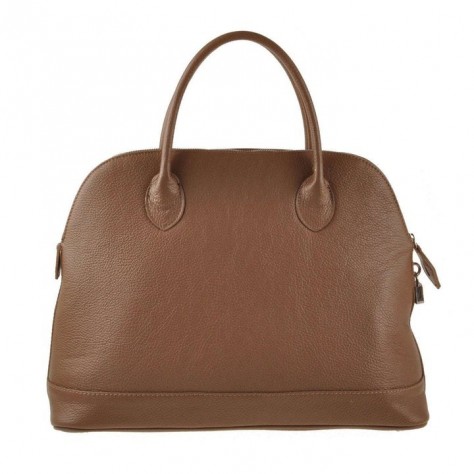 Borsa a mano di pelle martellata                      210