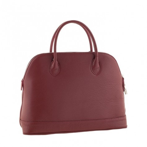 Borsa a mano di pelle martellata                      210
