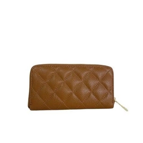 Portefeuille femme en cuir matelassé              212C