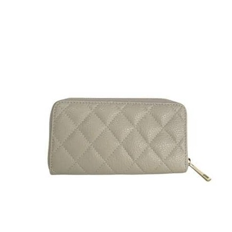 Portefeuille femme en cuir matelassé              212C