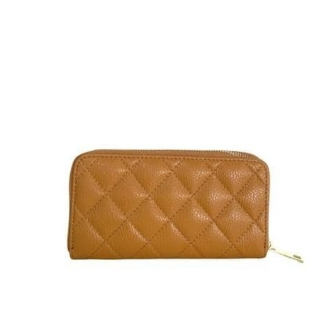 Portefeuille femme en cuir matelassé              212C