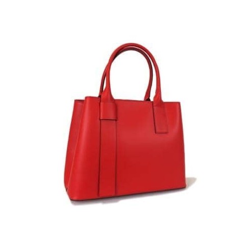 Borsa a mano di pelle martellata                      214