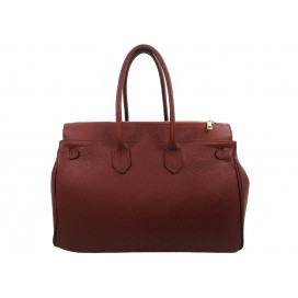 Borsa a mano di pelle martellata                      195