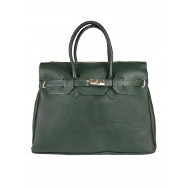 Borsa a mano di pelle martellata                      195