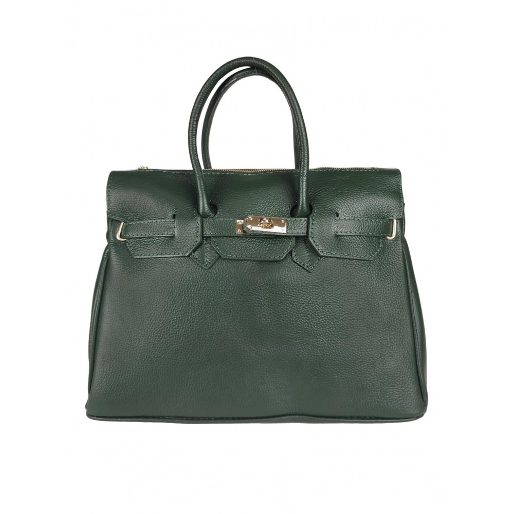 Borsa a mano di pelle martellata                      195