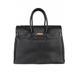 Borsa a mano di pelle martellata                      195