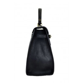 Borsa a mano media di pelle martellata                    196