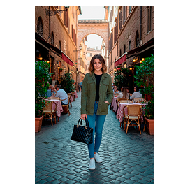Sac en cuir nappa matelassé                                216