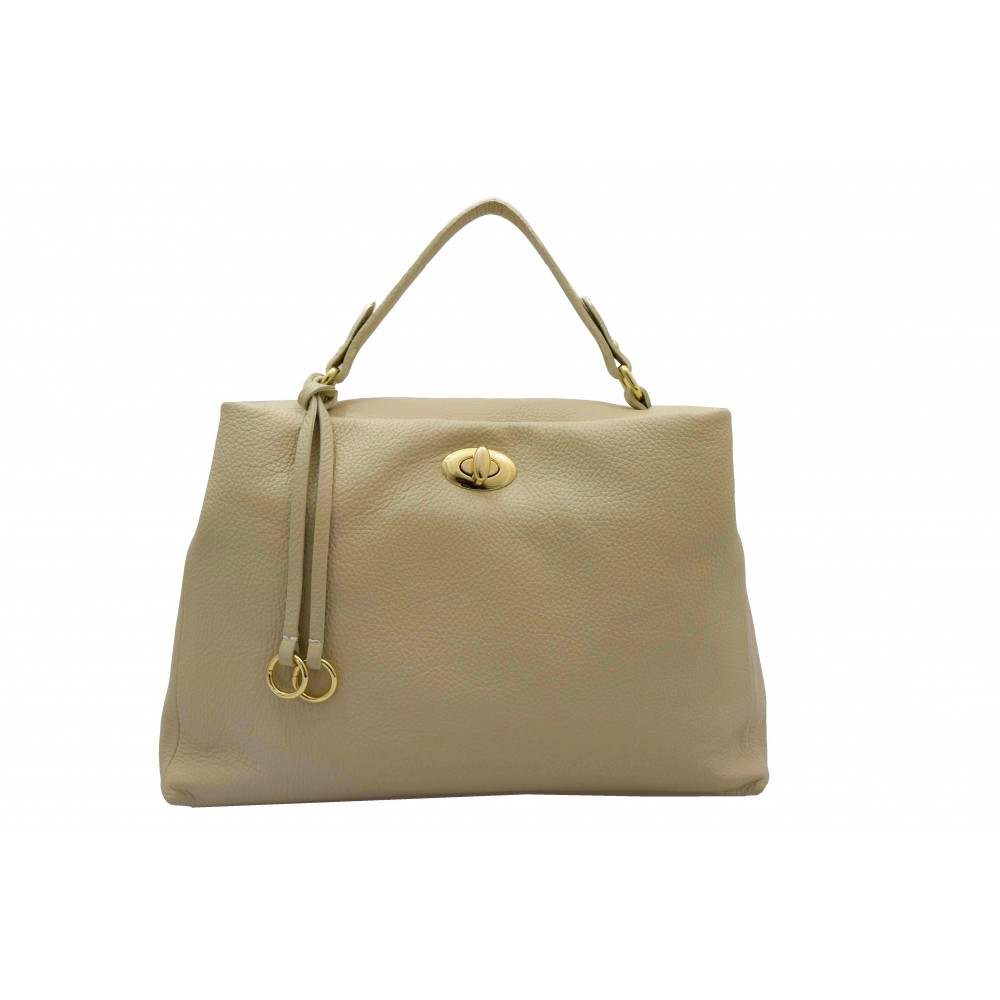 Leather handbag          57