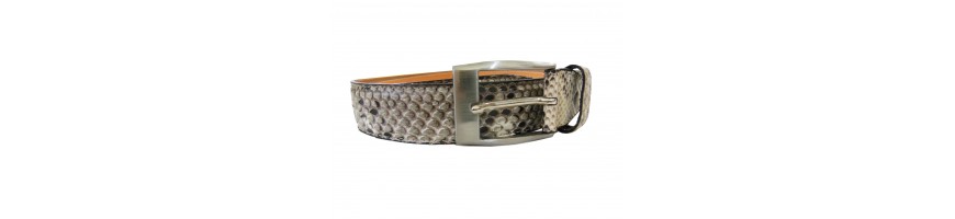 Leather belt
